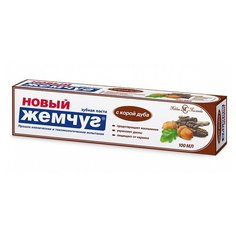 Зубная паста Новый Жемчуг С корой дуба, 100 мл