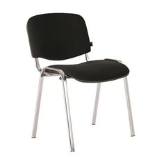 Стул Brabix Iso (CF-001), металл/текстиль, цвет: черный