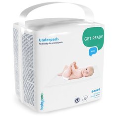 Одноразовые пеленки BabyOno впитывающие 40х60 20 шт.