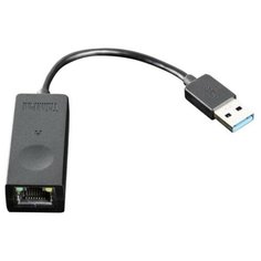 Адаптер Lenovo ThinkPad USB3.0 to Ethernet Adapter (4X90S91830) черный
