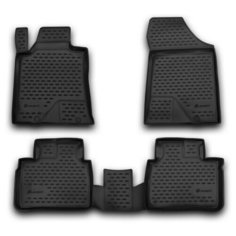 Комплект ковриков салона ELEMENT CARNIS00042 для Nissan Teana 4 шт. черный