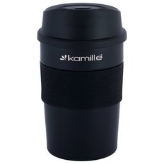Термокружка Kamille KM 2049, 0.36 л черный