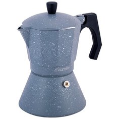 Гейзерная кофеварка Kamille KM-2517 (300 мл), серый