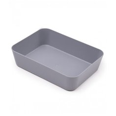 Наборы и подставки для канцелярских принадлежностей Лоток для канцелярских принадлежностей Стамм, 13*17.8*4,4см, серый