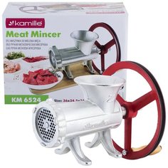 Мясорубка ручная чугунная Kamille KM-6524