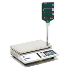 Весы торговые CAS AP-15M, белый