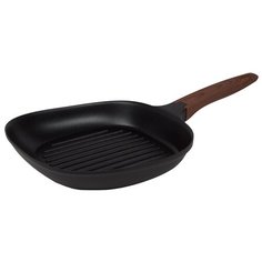 Сковорода-гриль Polaris Madera-26G, 26 см, черный/коричневый