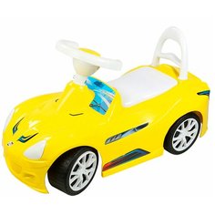 Каталка-толокар Orion Toys Спорткар (160) желтый