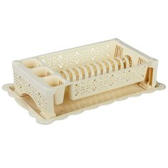 Сушилка для посуды Альтернатива «Кружево», 53x34x11.5 см Alternativa