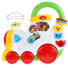 Развивающая игрушка Умка Развивающий паровозик. Стихотворения М.Дружининой, мультиколор