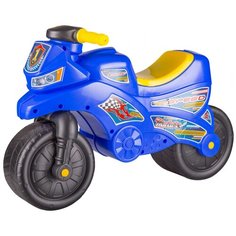 Каталка-толокар Альтернатива Мотоцикл (М6787) синий Alternativa