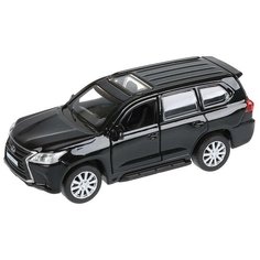 Внедорожник ТЕХНОПАРК Lexus LX-570, 12 см, черный