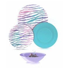 Столовый сервиз AMB JUNIA PURLE 24 предмета 6 персон Luminarc