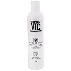 Doctor VIC Шампунь-кондиционер для безшерстных кошек (сфинксов) Doctor VIC, 250мл