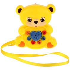 Развивающая игрушка Умка Проектор Мишка, желтый