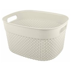 Корзина для хранения OSLO 12л молочный Plast Team