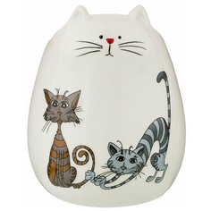 Подставка для кухонных инструментов Lefard Озорные коты 188-184, 12х12х15 см