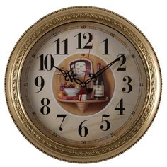 Часы РУБИН 2950-104 настенные коричневый