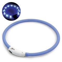 Triol Светящийся ошейник, USB-зарядка, голубой, Triol 11271023, S, 50x1см