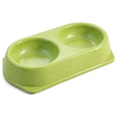 Triol Миска из бамбука Эко-серия, двойная (2х0.18л), Triol BM05