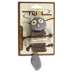 Triol Игрушка для кошек из натуральных материалов Совенок (18см), Triol EC33