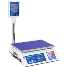 Весы торговые ФорТ-Т 918B (15; 2) LCD Оптима, белый