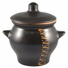 Горшок для запекания Борисовская керамика №6, 0.65 л, 12 см