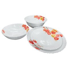 Сервиз столовый "Орхидеи" 19 предметов в подарочной упаковке МФК