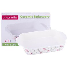 Форма керамическая для запекания Kamille KM-6109 (30,5х19х6 см.)