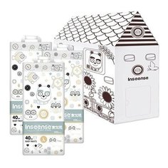 Набор Трусики V5S Inseense L (9-14 кг) 40х3 упаковки + Домик-раскраска с мелками.