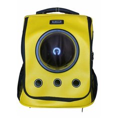 Рюкзак сумка переноска для животных Xiaomi Little Beast Star Pet School Bag Breathable Space For Cats And Dogs (желтый)