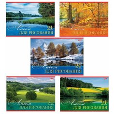 Альбом для рисования Hatber Русские просторы 29.7 х 21 см (A4), 100 г/м², 24 л.