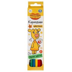 Умка Цветные карандаши Оранжевая корова, 6 цветов (CPH6-52084-ORCOW)