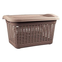 Корзина универс.20л 450х300х250мм цв.ассорти 4312932 (пластик) Бытпласт