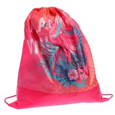 Мешок для обуви Пчелка 490*410 мм, "Летний фламинго" Пчёлка