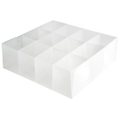 Рыжий кот Коробка для белья, 30*30*10 см прозрачный