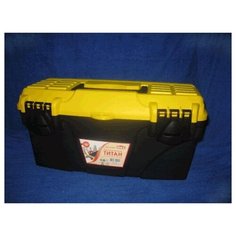 Ящик д/инструм.Титан 16 черн./желт. "Акция" М2931 (пластик) Idea (М Пластика)