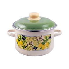 Кастрюля эмал цил.3,0лCitrus ТМ Appetite