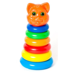 Пирамидка-сортер Orion Toys Кошка