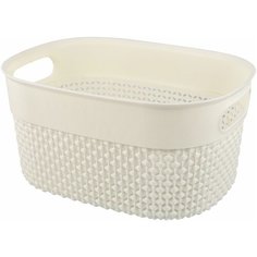 Корзина для хранения OSLO 3л молочный Plast Team