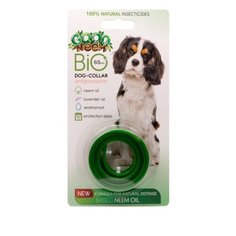 GOOD NEEM ошейник от блох и клещей с маслом Дерева Ним для собак, 65 см, зеленый
