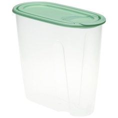 Контейнер Idea для сыпучих продуктов, 1,5л, 17*9*19см, пластик, фисташковый