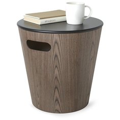 Табурет Woodrow чёрный-орех Umbra