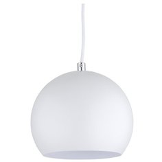 Лампа подвесная Ball, белая матовая, белый шнур Frandsen