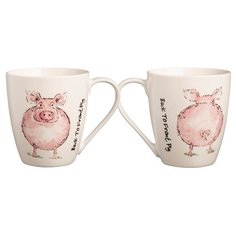 Чашка Back To Front Pig 350 мл Price & Kensington