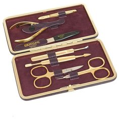 Набор DEWAL Solingen 504, баклажановый, 7 предметов