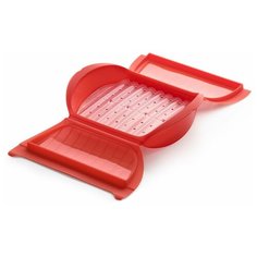 Конверт для запекания силиконовый 3-4 порции с вставкой(цвет:красный) Lekue