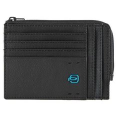 Чехол для кредитных карт Piquadro Pulse черный натур.кожа (pu1243p16/chevn)
