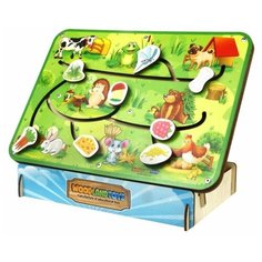 WoodlandToys Лабиринт - пара Животные 3, 114103w