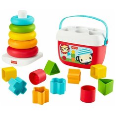 Fisher-Price Подарочный набор "Пирамидка и Сортер"